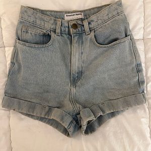 American apparel shorts size 26